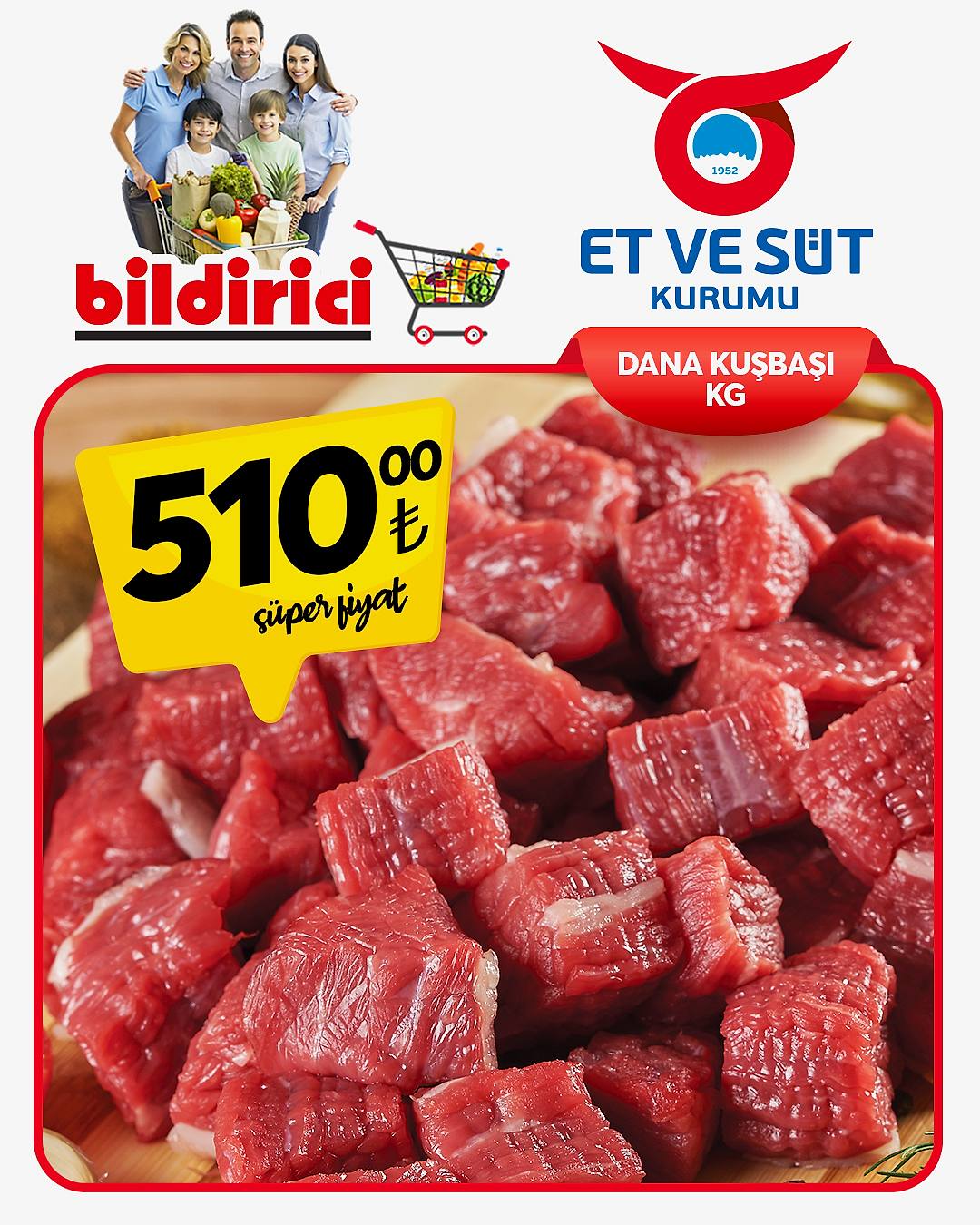 DANA KUŞBAŞI 510 TL / KG